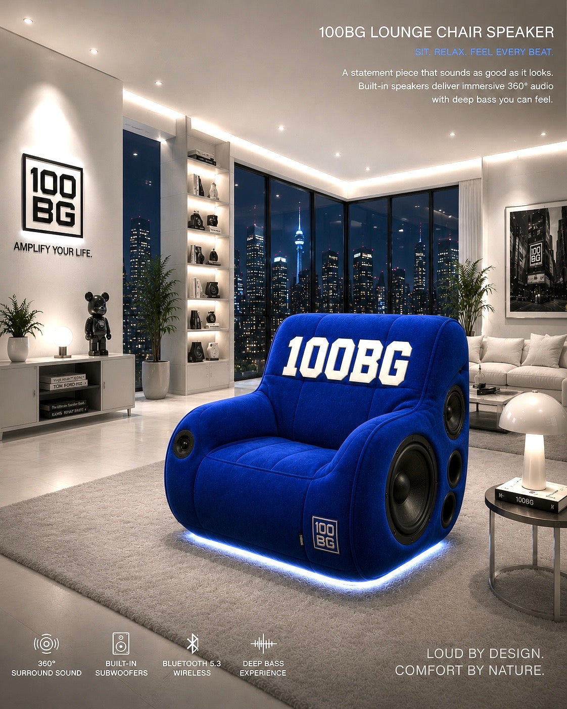 Lounge Chair Speaker