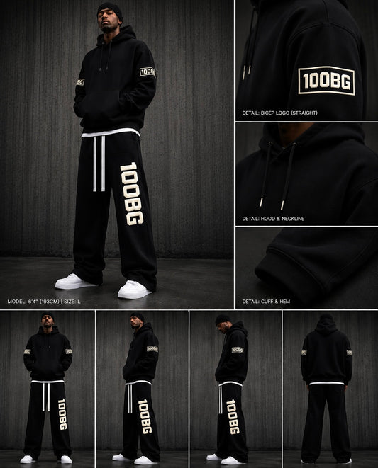 Oversized Heavyweight Full Set Hoodie Sweatpants