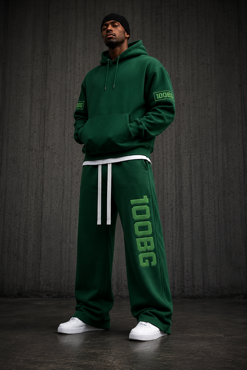 Heavy Oversized Full Set Hoodie Sweatpants