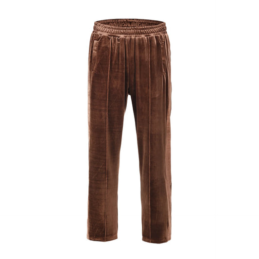 Plush Men's Wide Leg Pants
