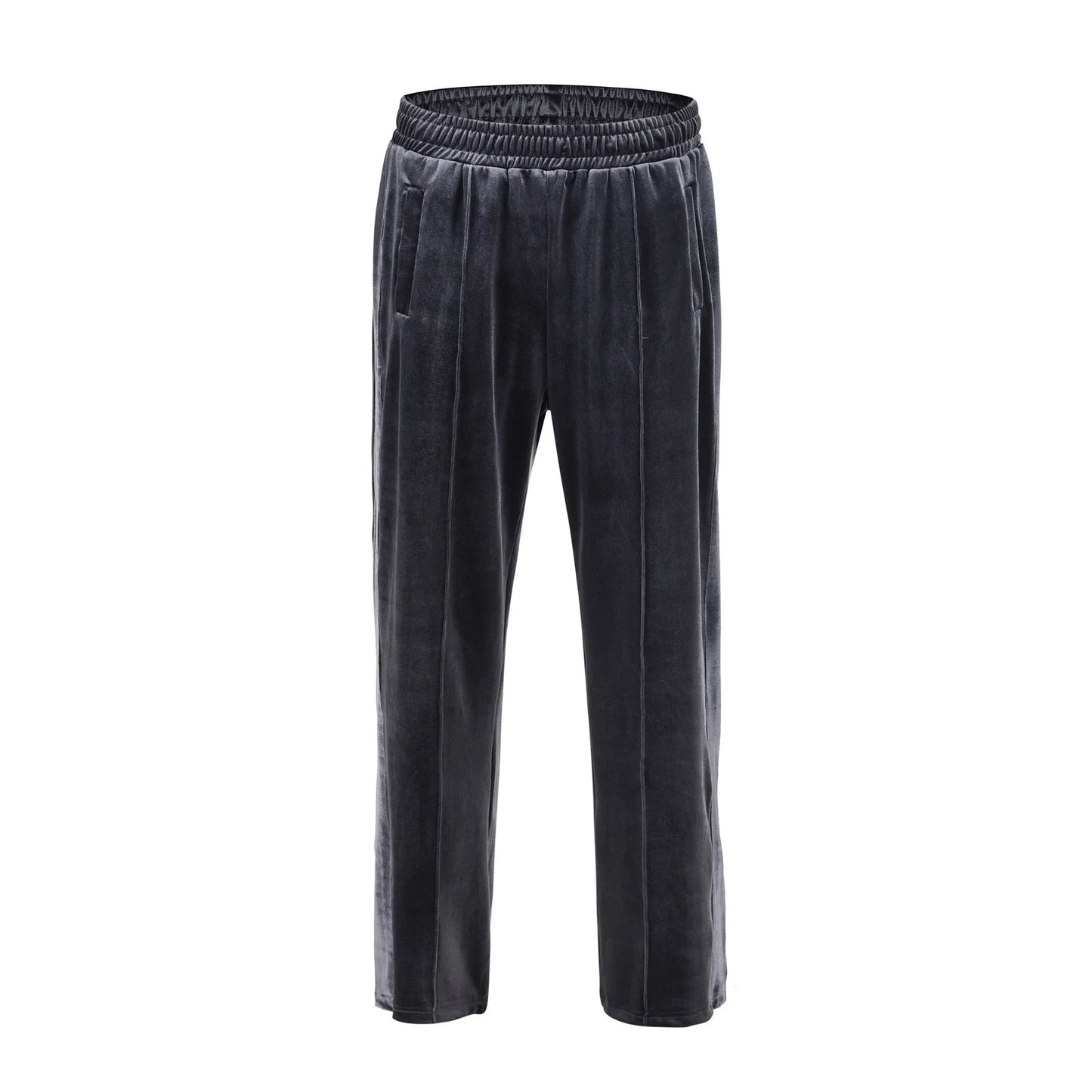 Plush Men's Wide Leg Pants