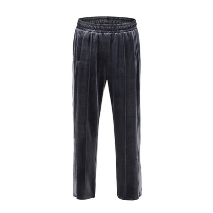 Plush Men's Wide Leg Pants