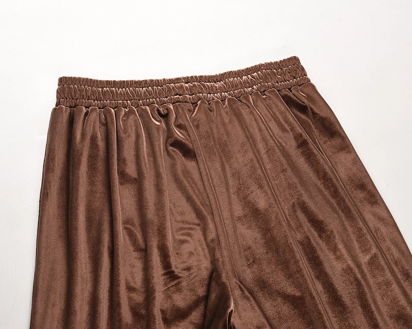 Plush Men's Wide Leg Pants