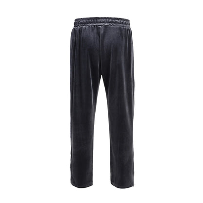 Plush Men's Wide Leg Pants